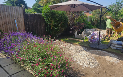Sandstone Patio Extension and Family Garden Upgrade in Stourbridge