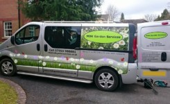 MDK Garden Services Van
